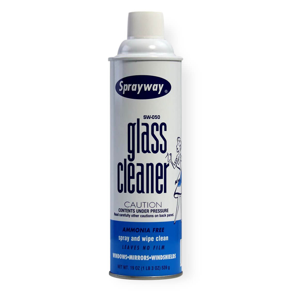 Sprayway Glass Cleaner: Clean exposure glass