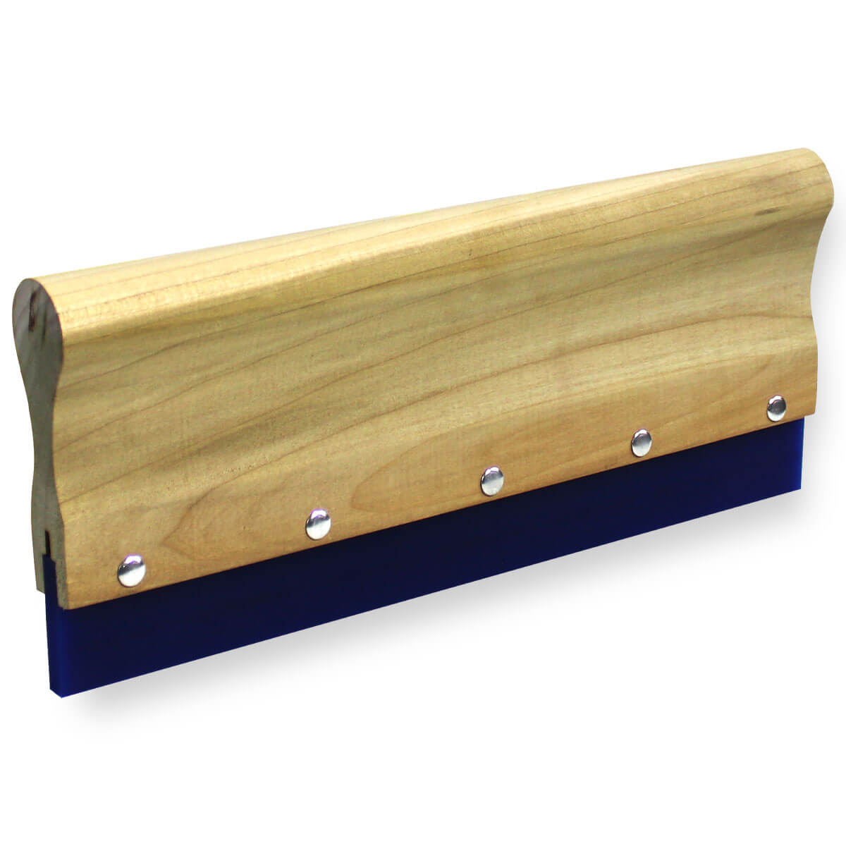 Custom Cut Wooden Squeegee - 90 Duro