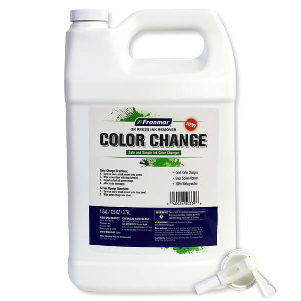 Franmar Color Change On Press Ink Remover - Quart